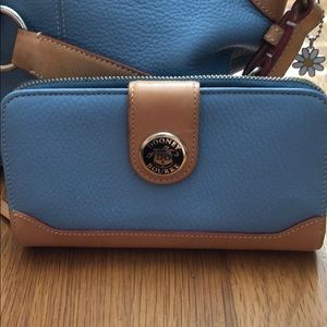 Baby Blue Authentic Dooney and Bourke Wallet